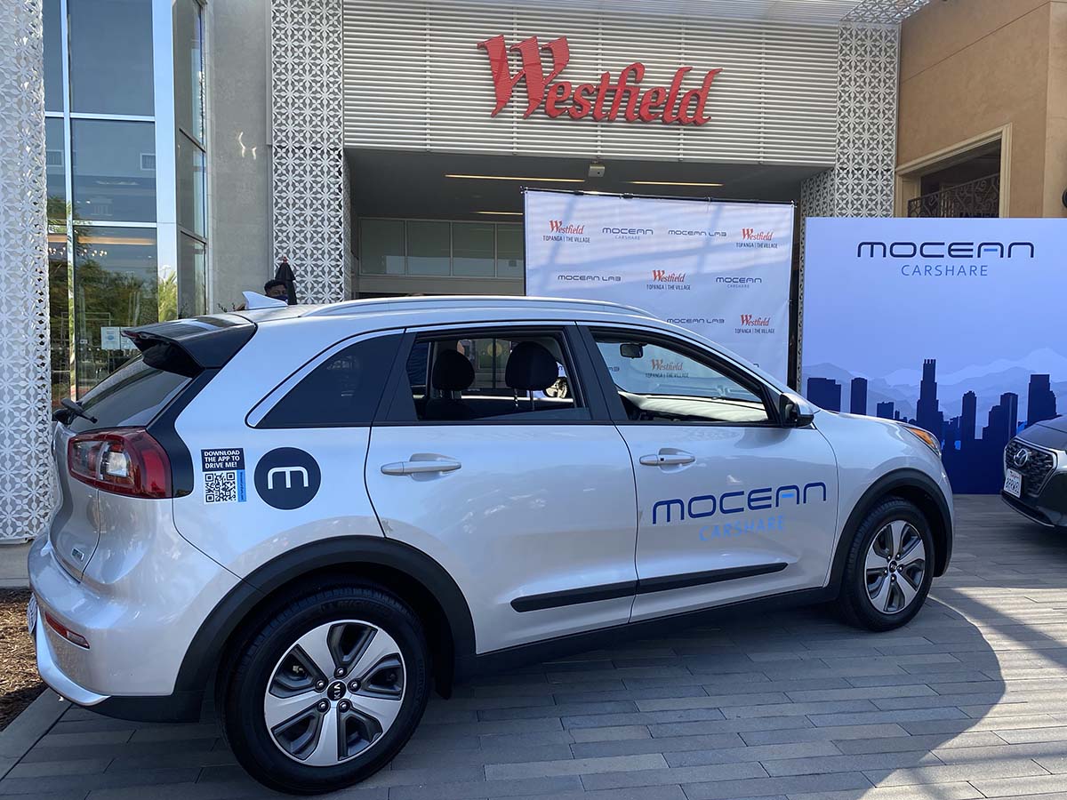 Mocean Car Share Expands to San Fernando Valley