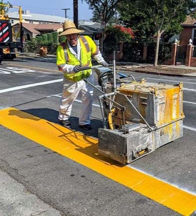 LADOT Installs Street Safety Improvements in Eagle Rock