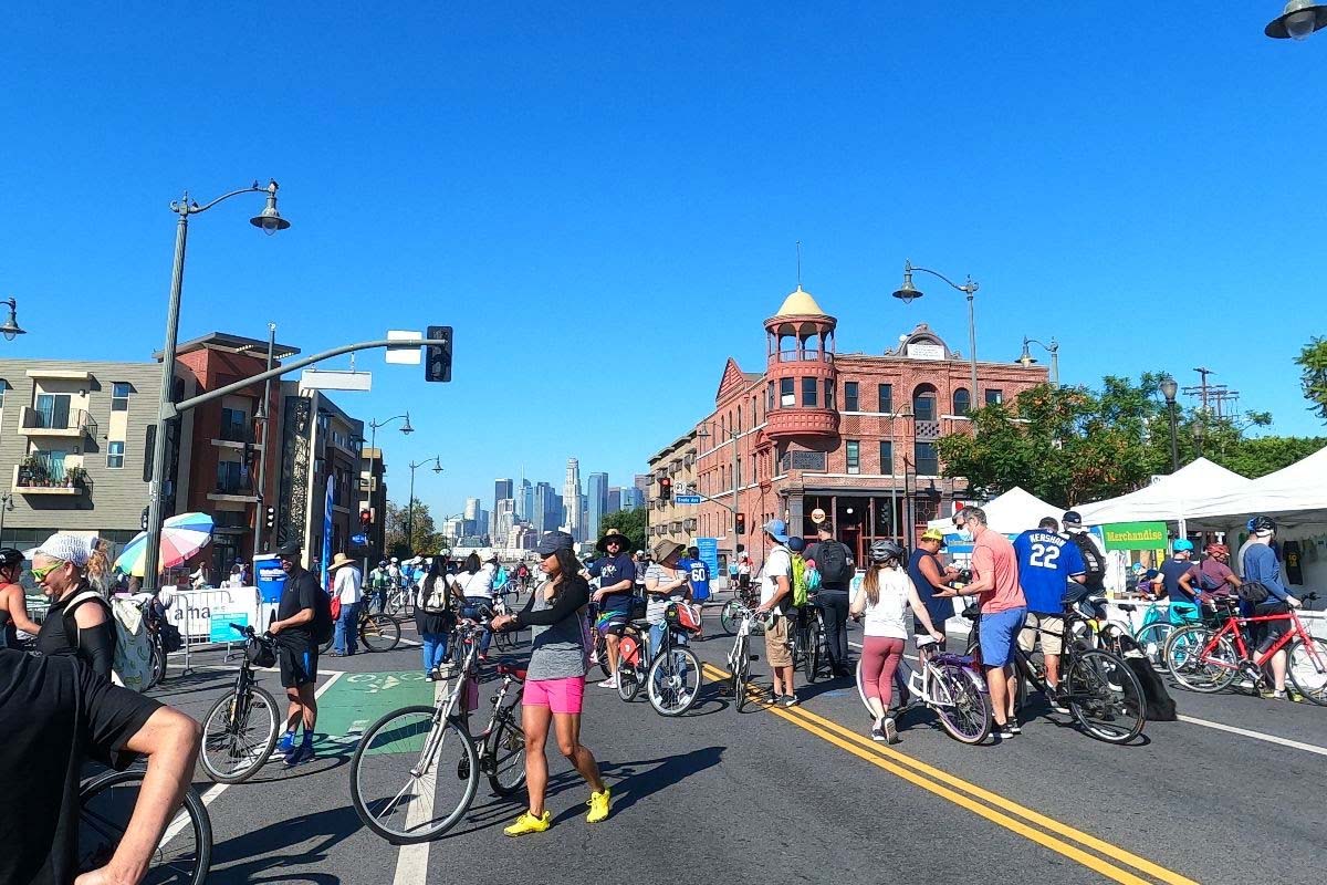 CicLAvia 'Heart of LA' Hosted on October 10