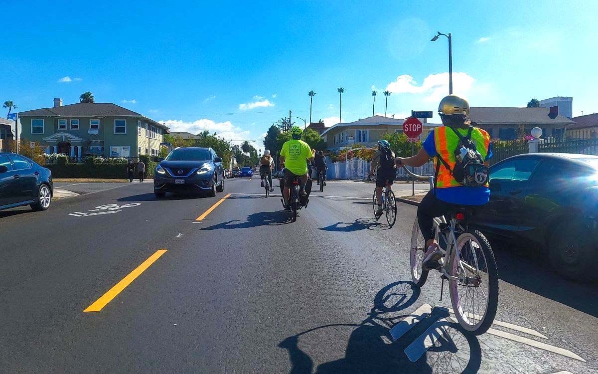 Central LA: Connect the Green 2021, Bike Audit