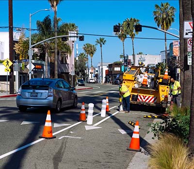 Improvements Completed on Abbot Kinney Boulevard