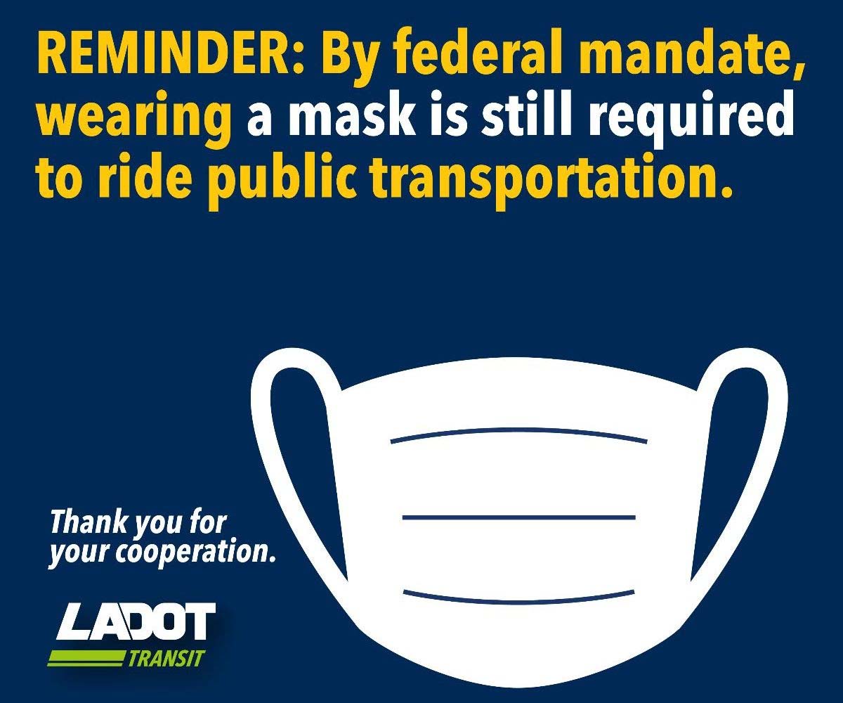 Mask Mandate Extended For Public Transportation