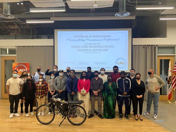 First micromobility maintenance training of 2022 is a wrap!