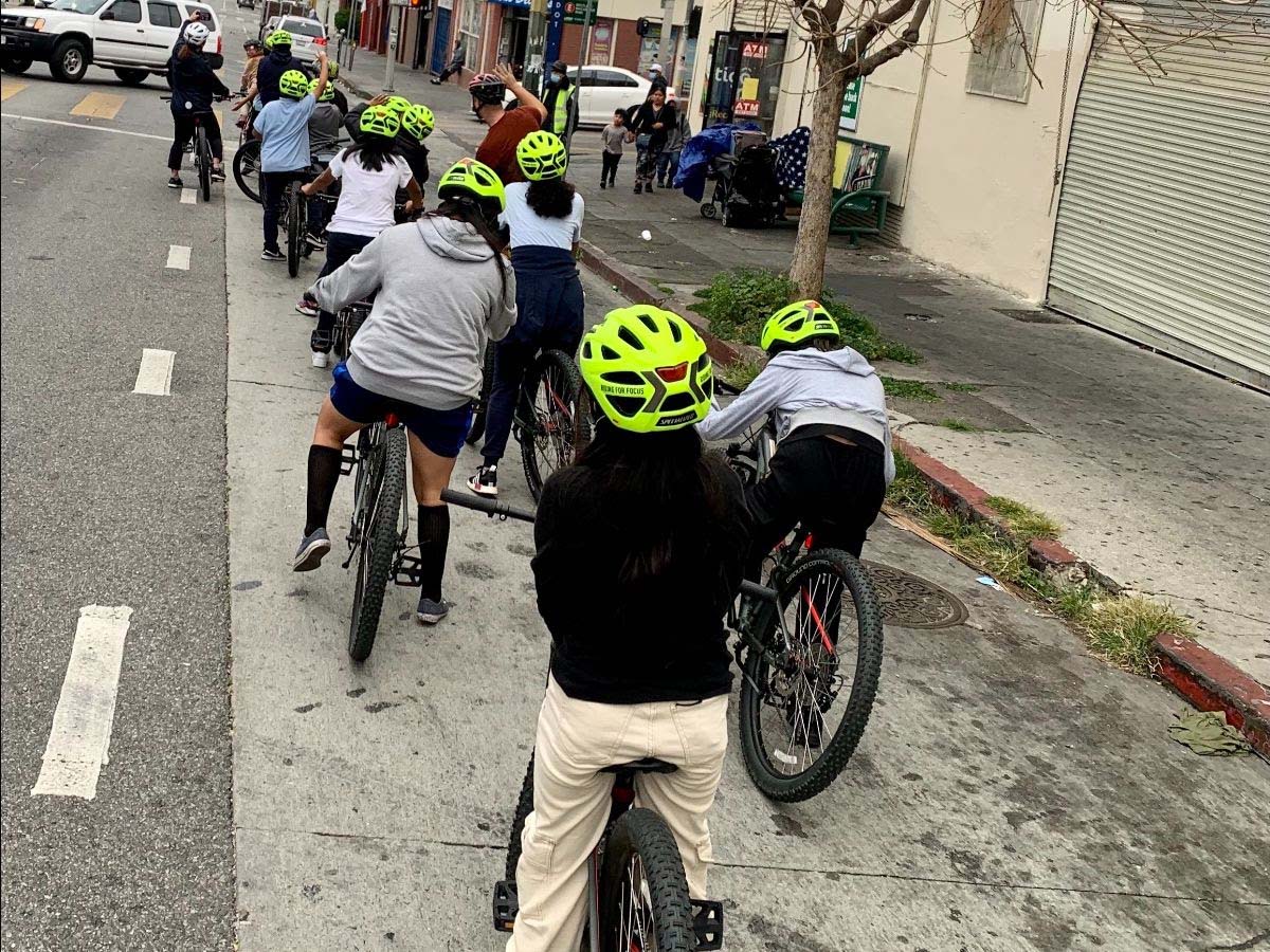 John Leichty Middle School Celebrates Bike To School Day with Safe Routes to School LA
