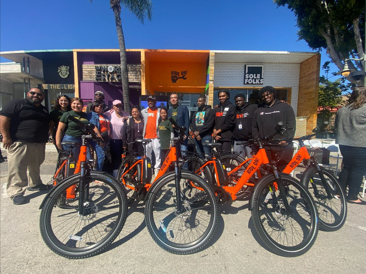 Community Partners Launch E-Bike Pilot in South LA