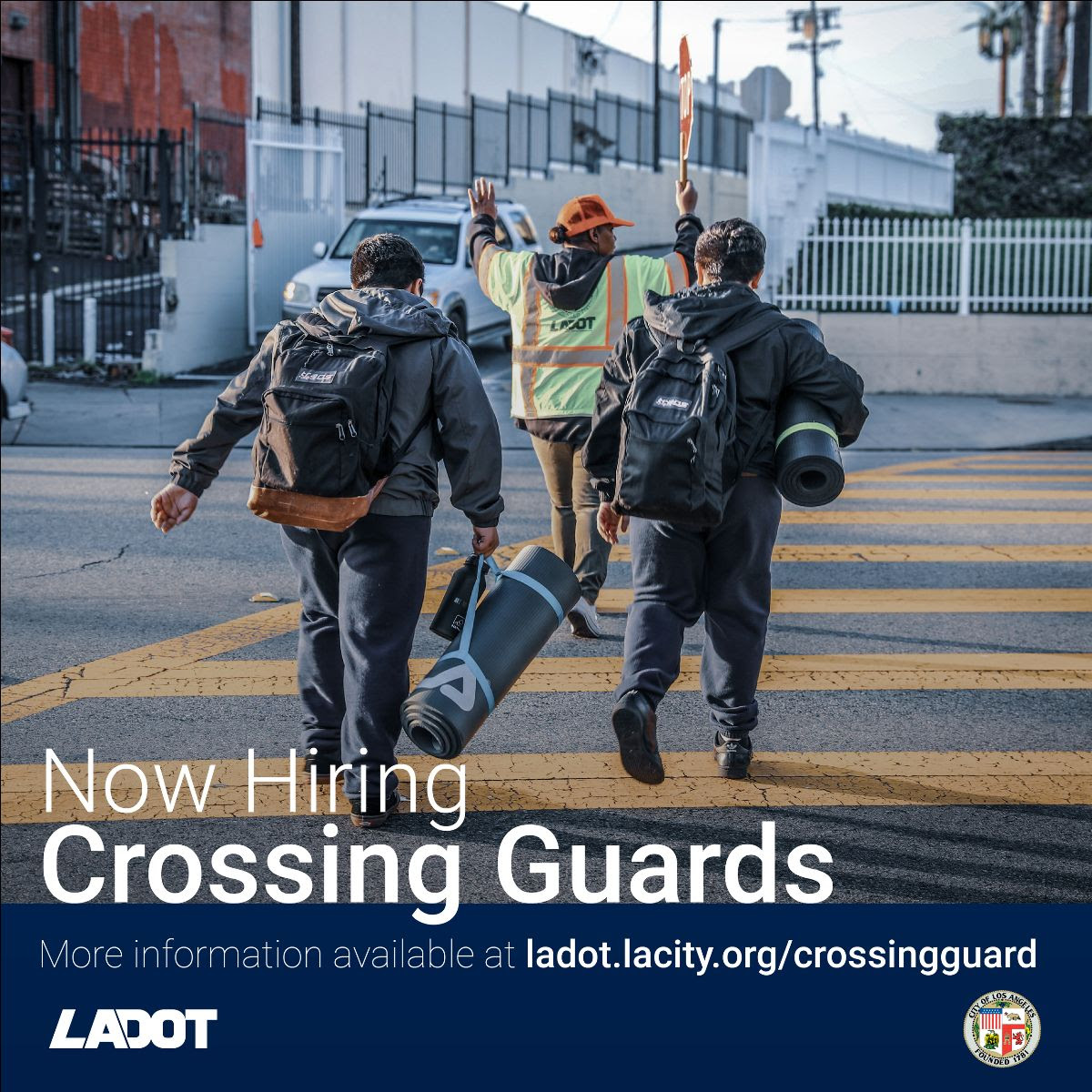 Img LADOT Now Hiring Crossing Guards
