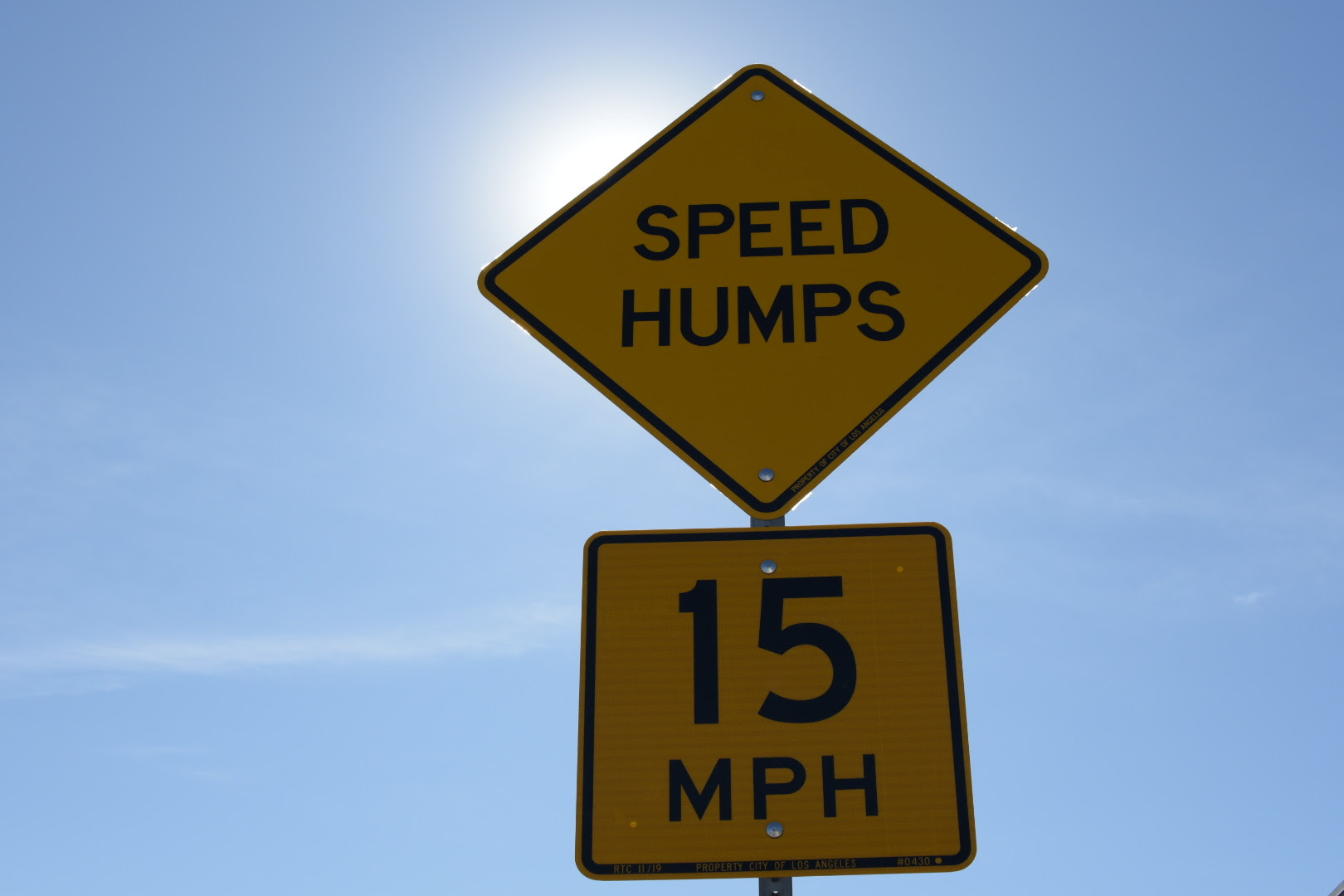 LADOT Speed Hump Program Opens