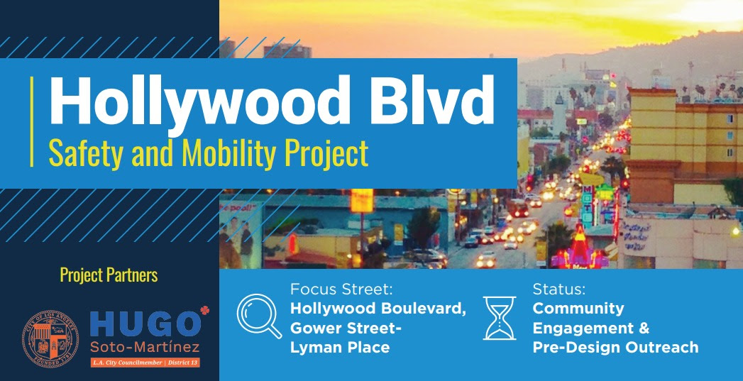Hollywood Blvd Safety Improvements