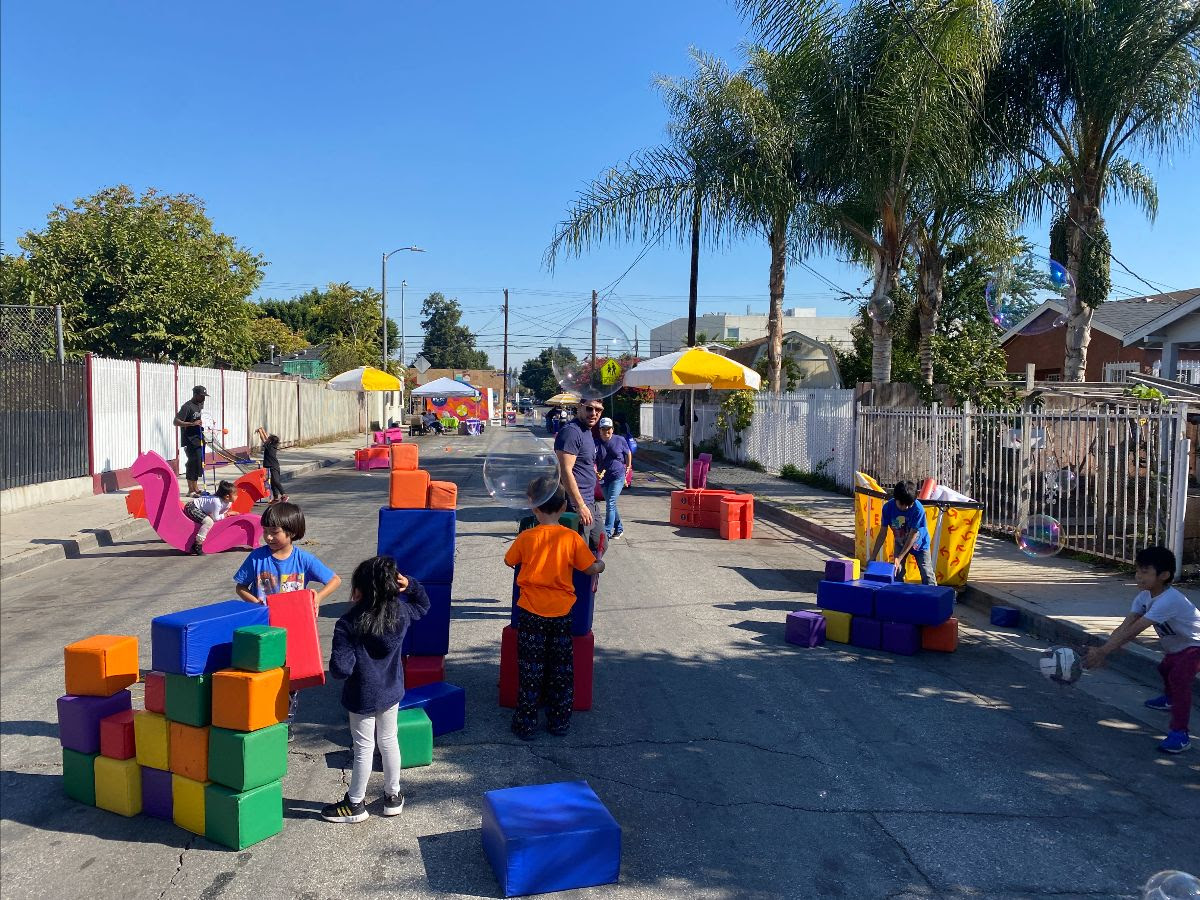 LADOT Brings Play Streets To The Watts Neighborhood