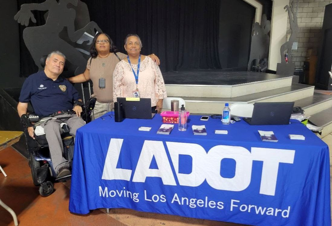 Reentry Resource Fair Supported by LADOT