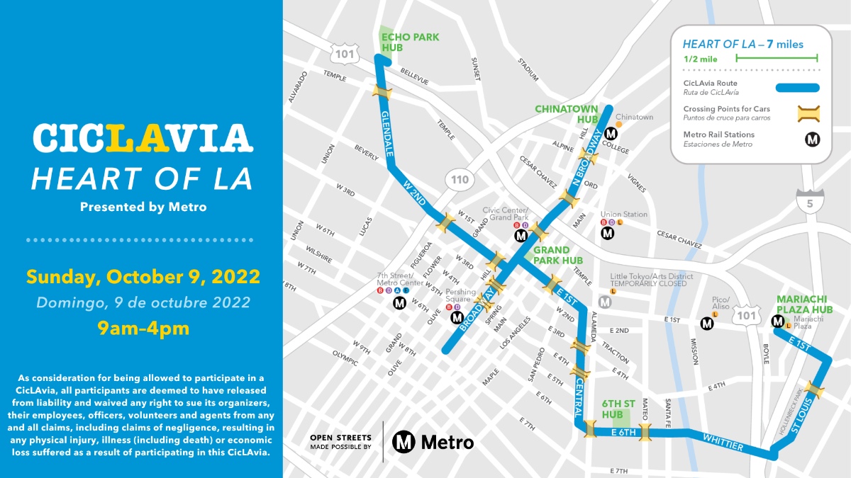 Ride Through The Heart Of LA with CicLAvia