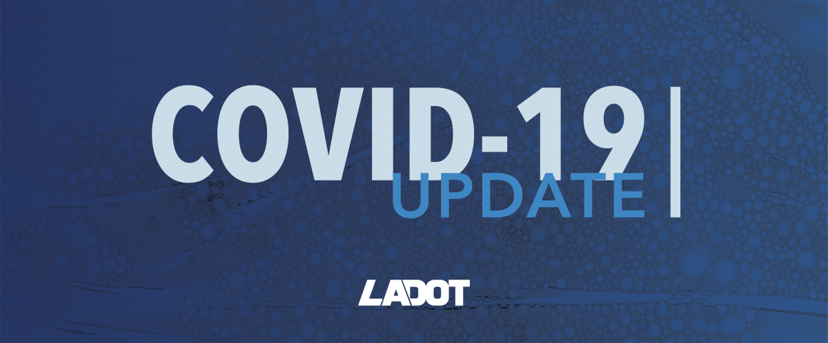 LADOT update on covid-19